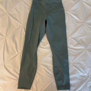 LULULEMON Teal High-Waisted Leggings